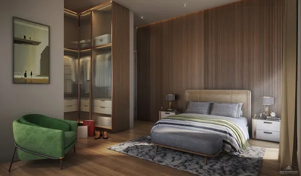 Bedroom of Sattva Aaranya