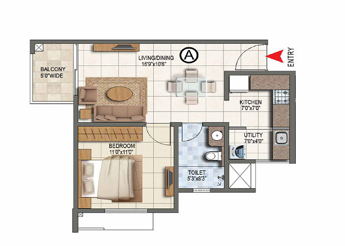 Featured Image of Sattva Aaranya 4 BHK Floor Plan